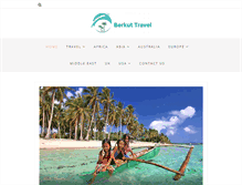 Tablet Screenshot of berkut-travel.com